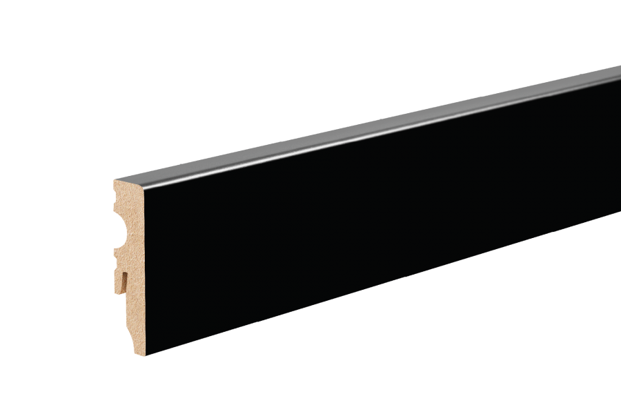 Cezar MDF 58mm Classic fekete lakkozott, 58x14,5mm, 2,2M