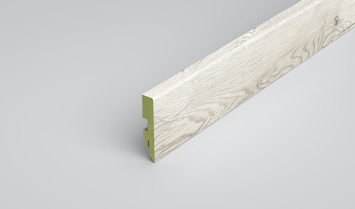 MDF 80mm WR szegőléc-Arteo Prestige 440 2m - Hossegor tölgy