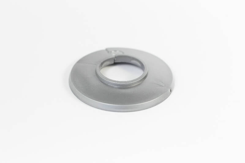 Csőrózsa PVC 22mm ezüst 1db/Cs