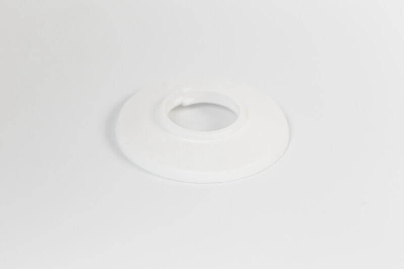 Csőrózsa PVC 22mm fehér 1db/Cs