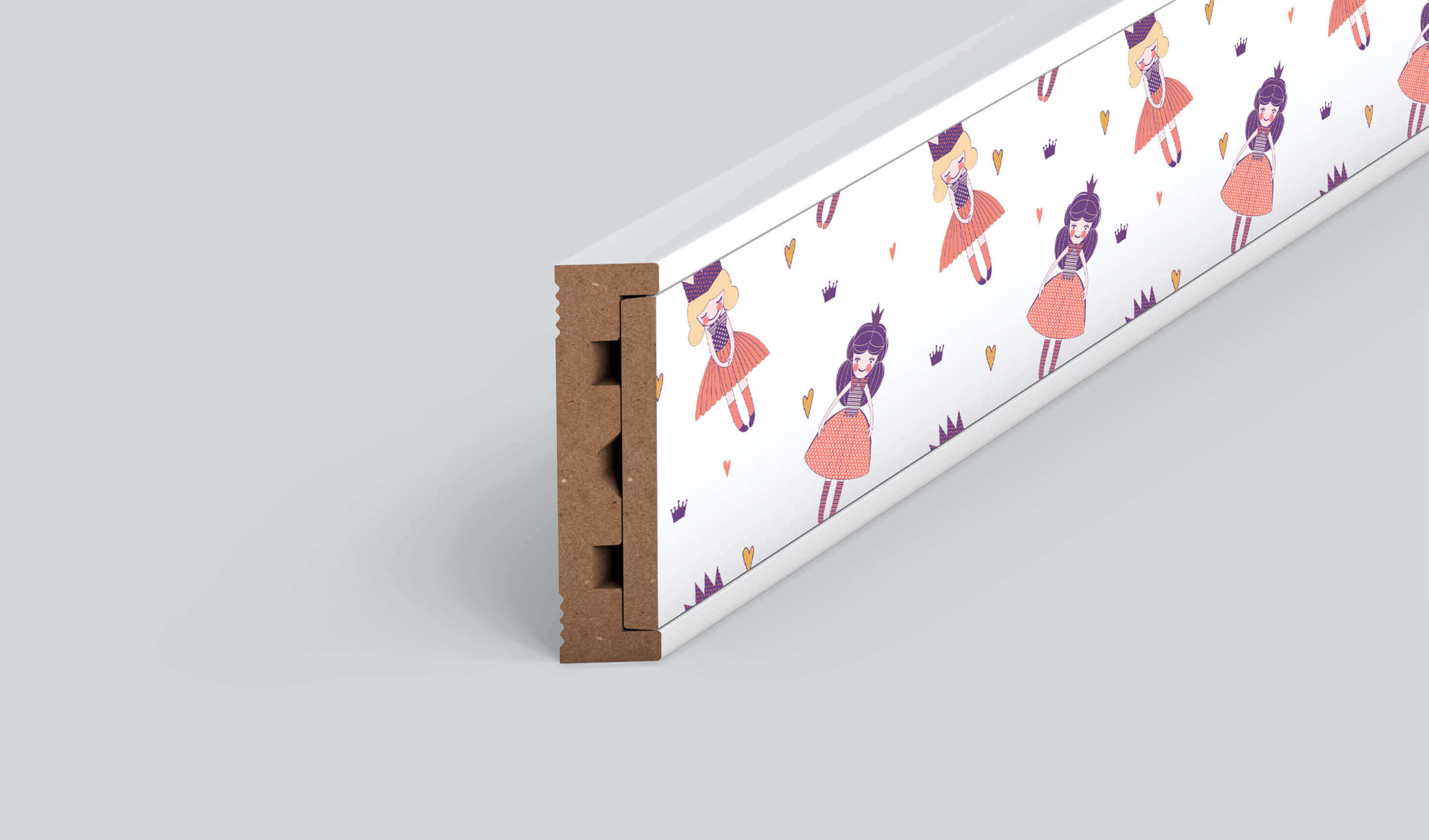 Funny board 07 - 2m 90x18mm királylányok