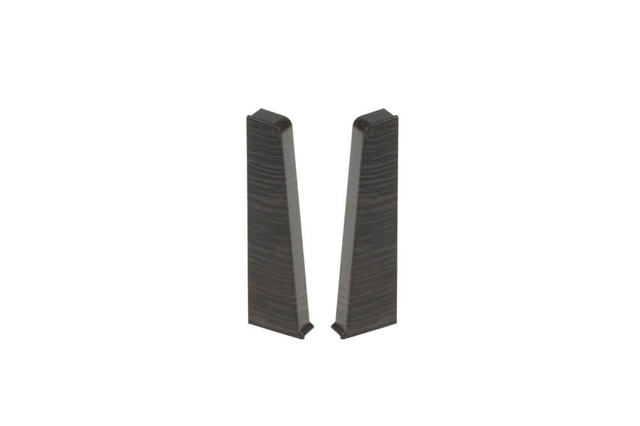 Hi-Line Prestige 75mm H200 végzárók jobb+bal 2db/cs Wenge