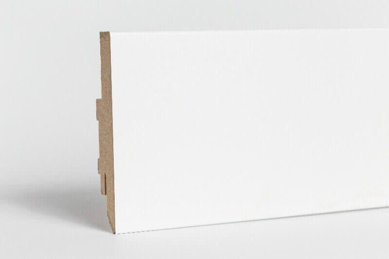 PURE Fehér MDF szegélyléc - 2,4m 96x14mm - Basic