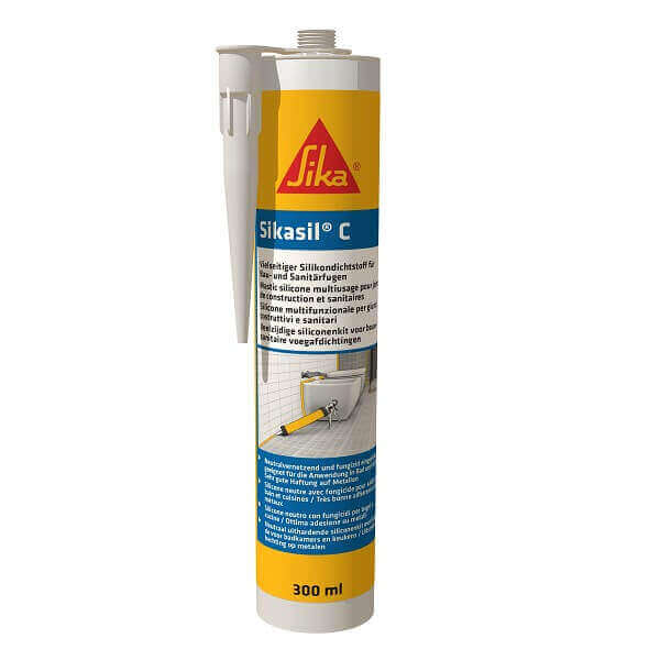 Sikasil C  300 ml transzparens semleges szilikon tömítő
