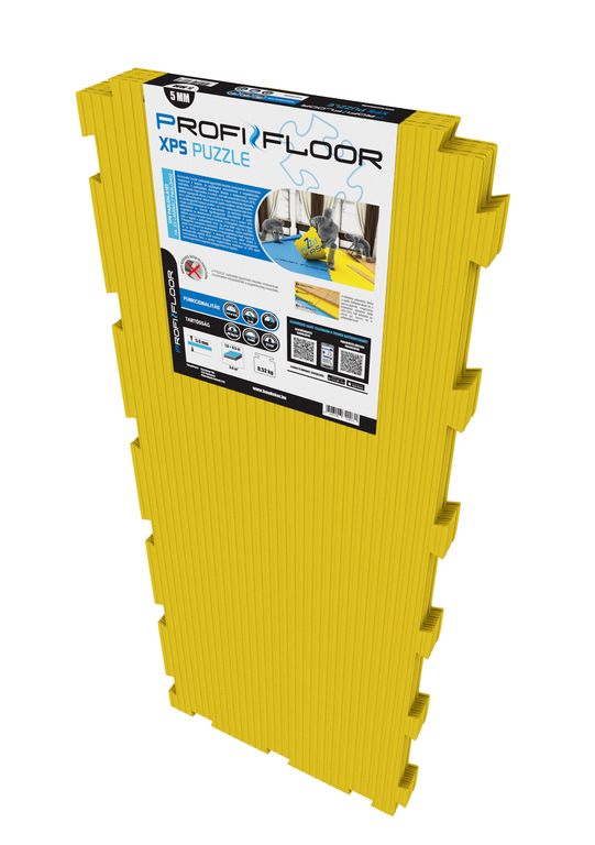 XPS PUZZLE 5mm táblás alátét ProfiFloor 1M x 0,5M - 5m2/csomag