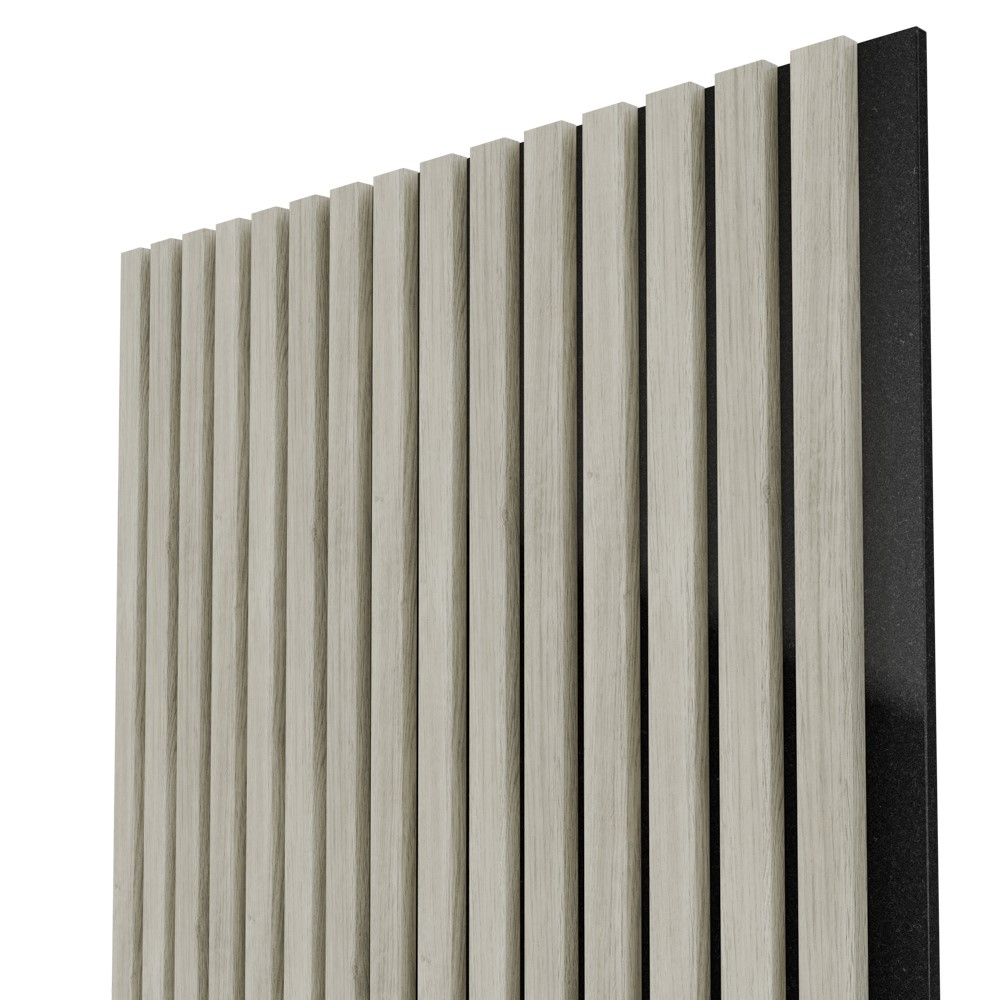 Profi Wall akusztikus falpanel 1,66 m2 Holdfény tölgy 275x60,4x2,1 cm