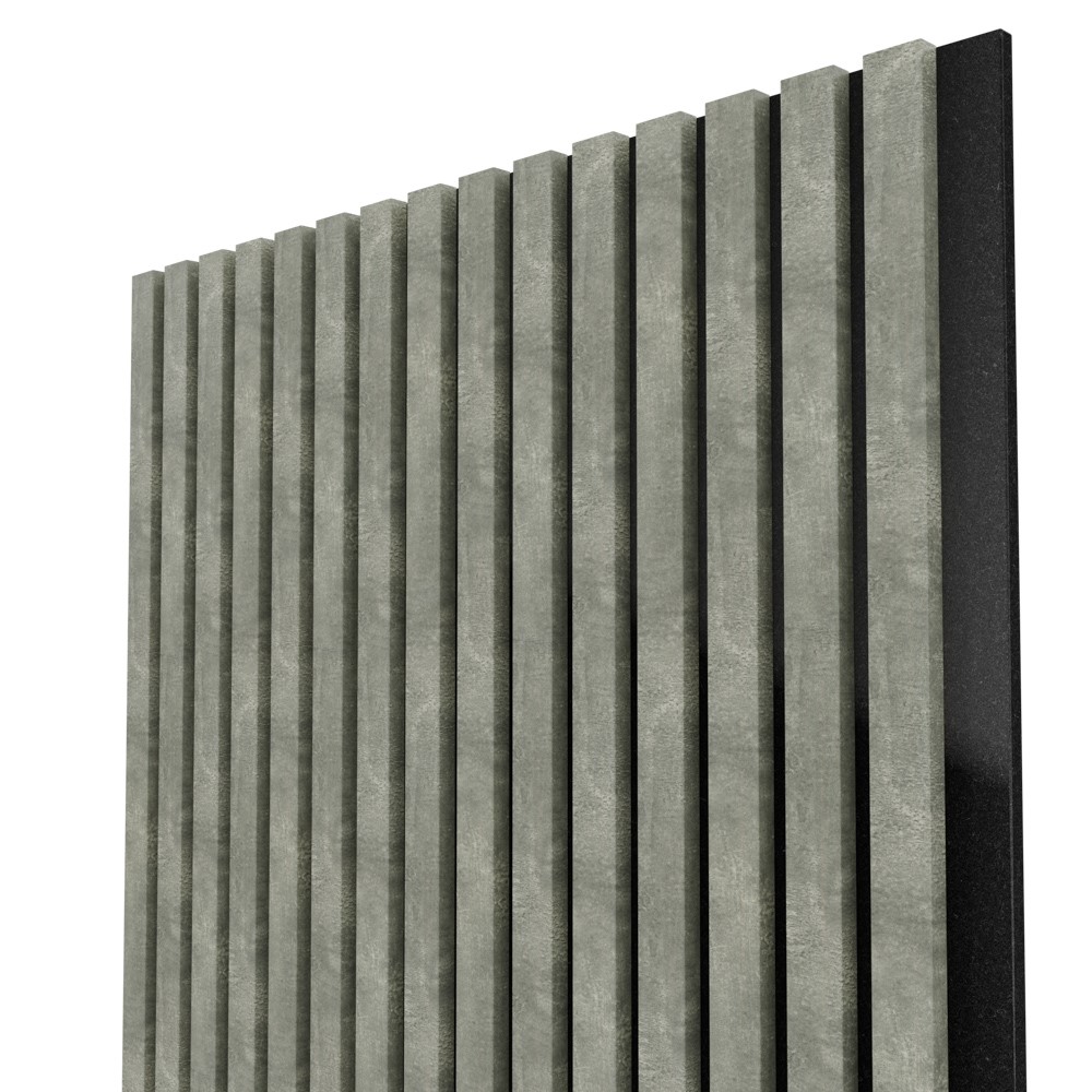 Profi Wall akusztikus falpanel 1,66 m2 Sarkvidéki szürke 275x60,4x2,1 cm