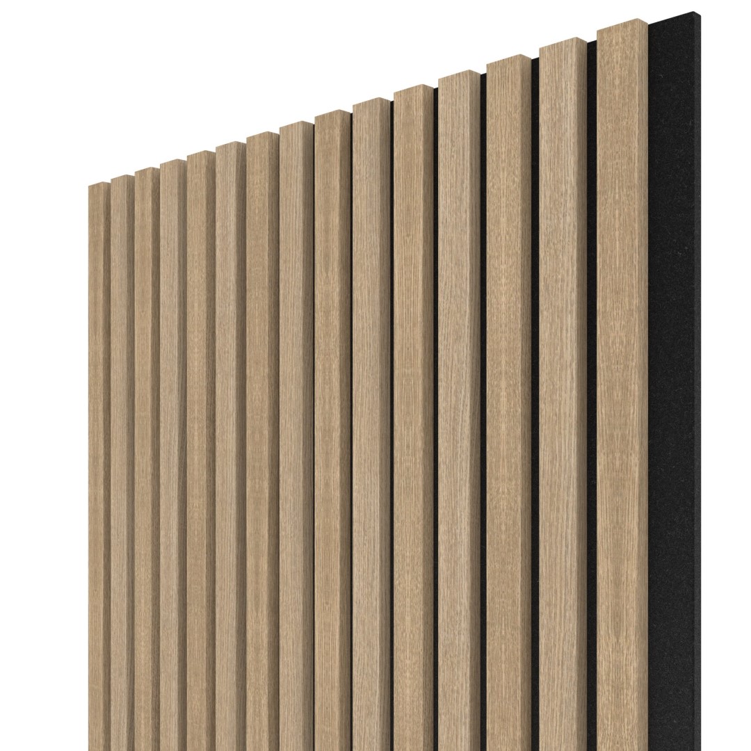 Profi Wall akusztikus falpanel 1,66 m2 Tejkaramella 275x60,4x2,1 cm